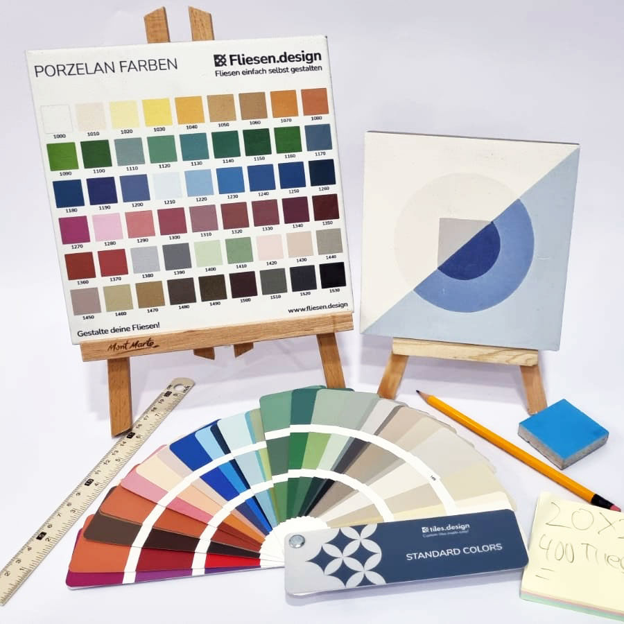 Order your free tile design starter set